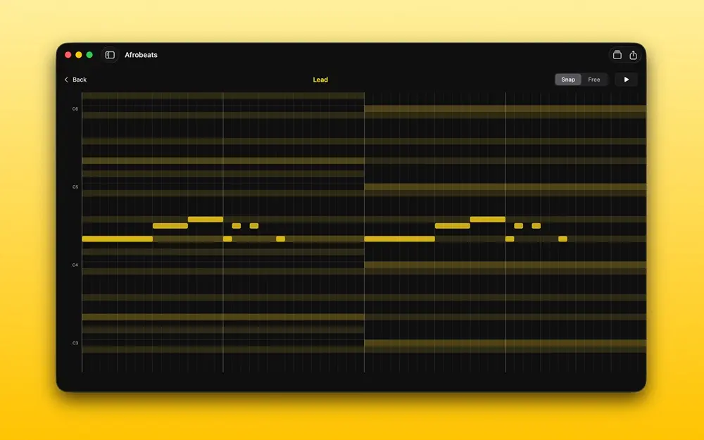 Songen Fine-tune the notes
